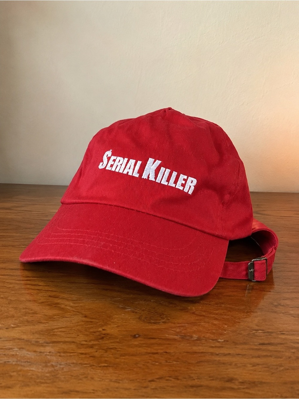 Unisex Official Serial Killer Exhibition Atlanta Red Dad Hat Cap